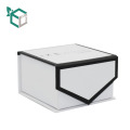 Custom Magnetic Closure Packaging White Cardboard Folding Paper Gift Box with insert